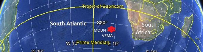 Mount Vema Location